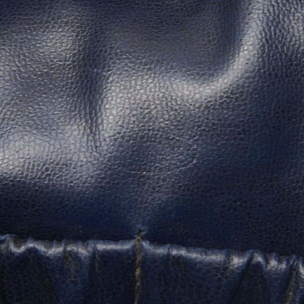 CHANEL Blue Logo Pouch - Picture 11 of 12